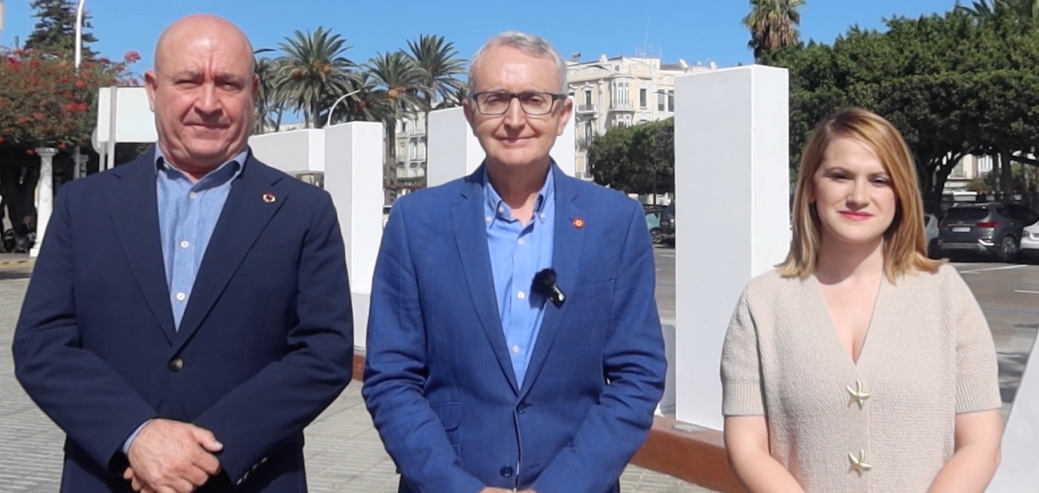 Diego, Tasende y Noelia Salvador, orgullosos del Higicontrol Melilla