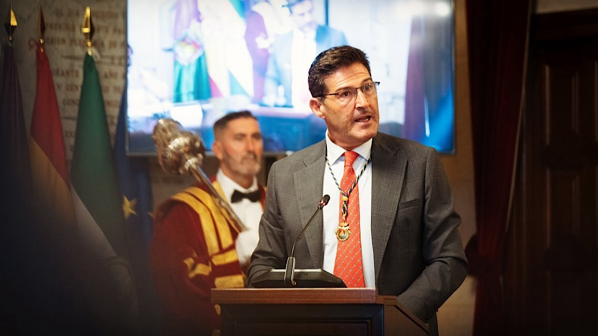Antonio Alcázar, portavoz del Grupo Municipal VOX Málaga