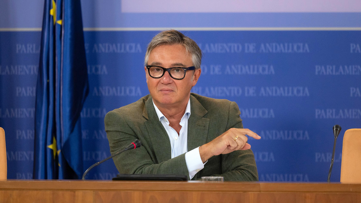 Manuel Gavira, portavoz del Grupo Parlamentario VOX en el Parlamento de Andalucia