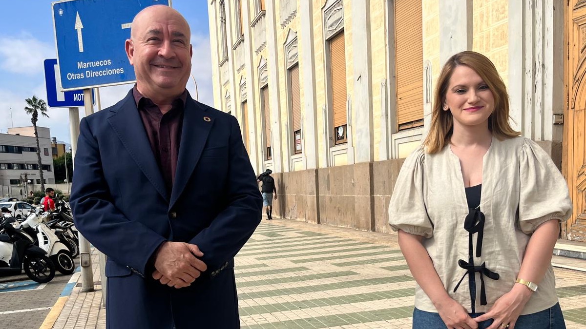 Javier Diego y Noelia Salvador, este viernes