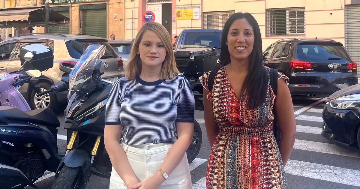 Noelia Salvador y Sendy Nanwani