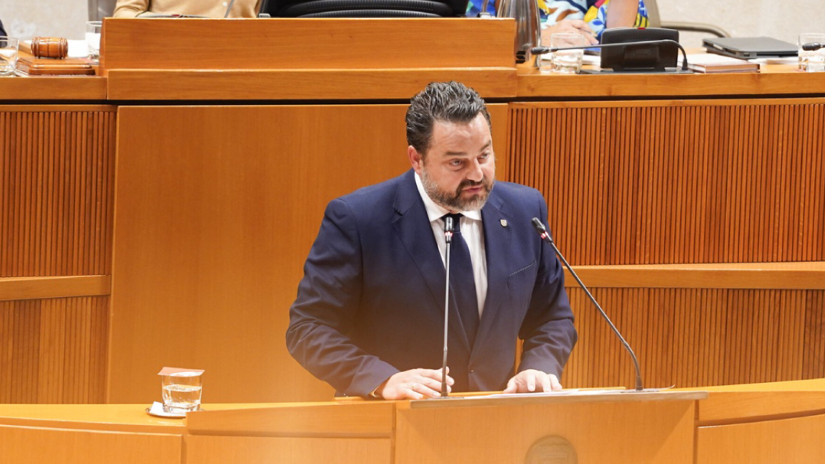 David Arranz, en el pleno de este jueves 11 de septiembre