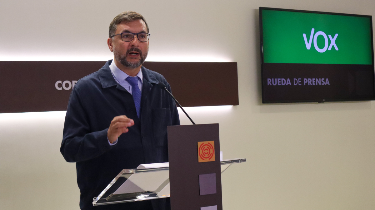 Fermín Civiac, en sala de prensa