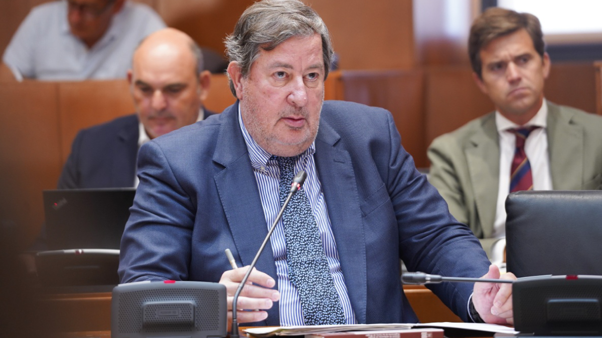 Juan Vidal, en la comisión de Medio Ambiente