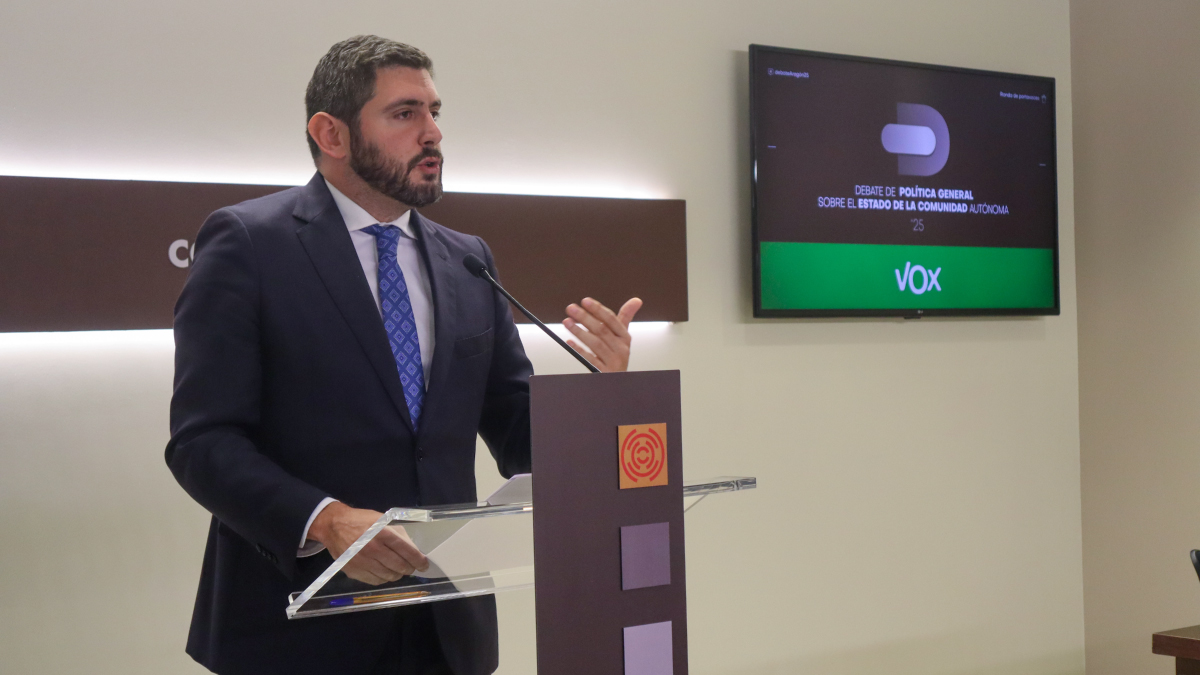 Alejandro Nolasco, tras el debate general de Aragón