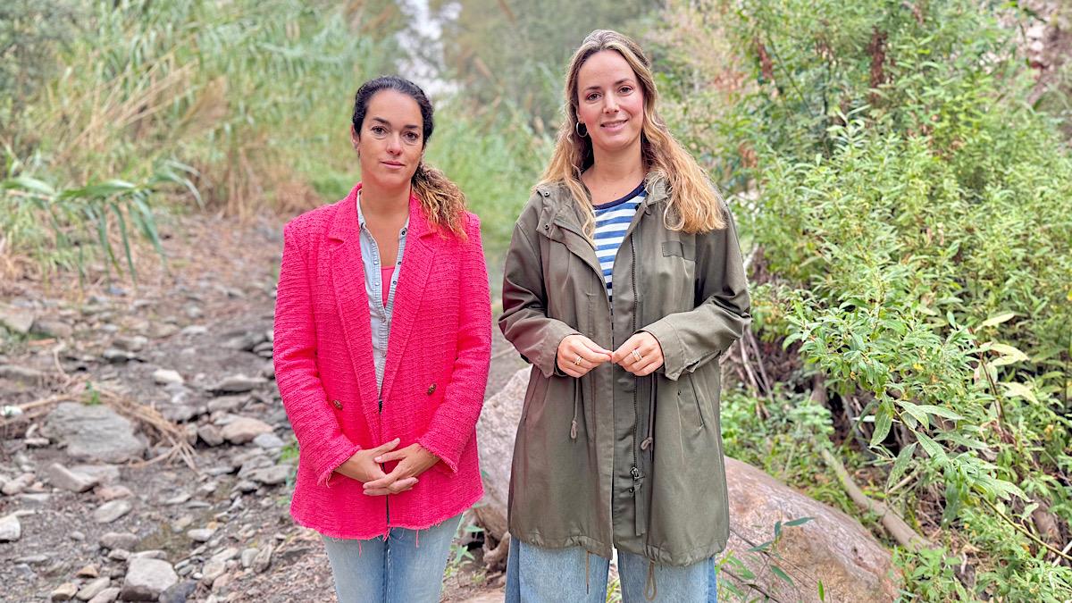 Yolanda Gómez en Arroyo Jaboneros, uno de los cauces que no se ha limpiado