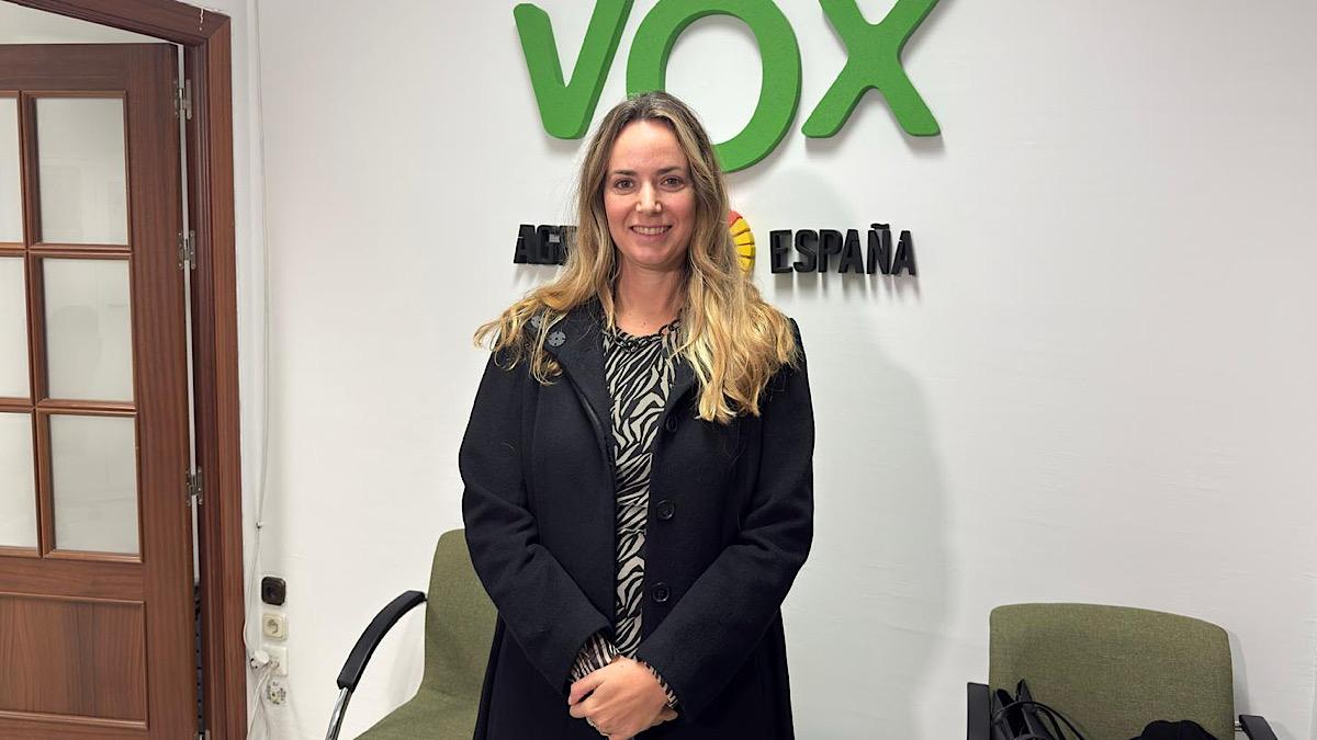 Yolanda Gómez, portavoz adjunta del Grupo Municipal VOX Málaga
