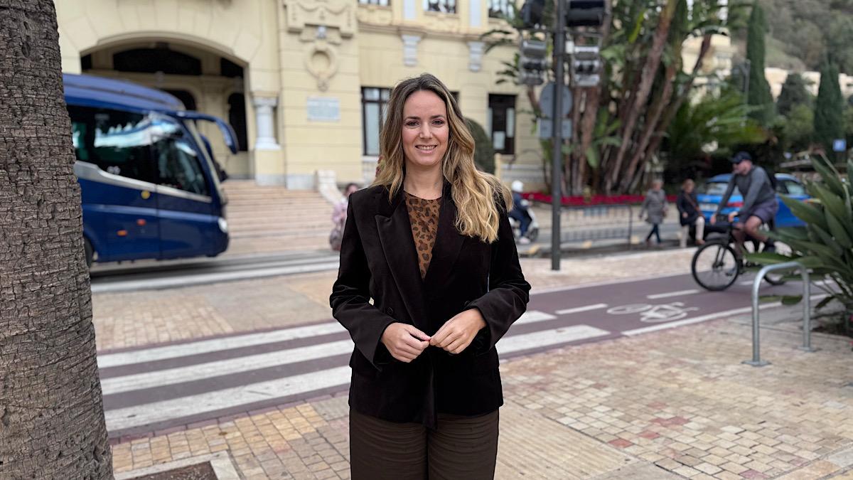 Yolanda Gómez, portavoz adjunta del Grupo Municipal VOX Málaga