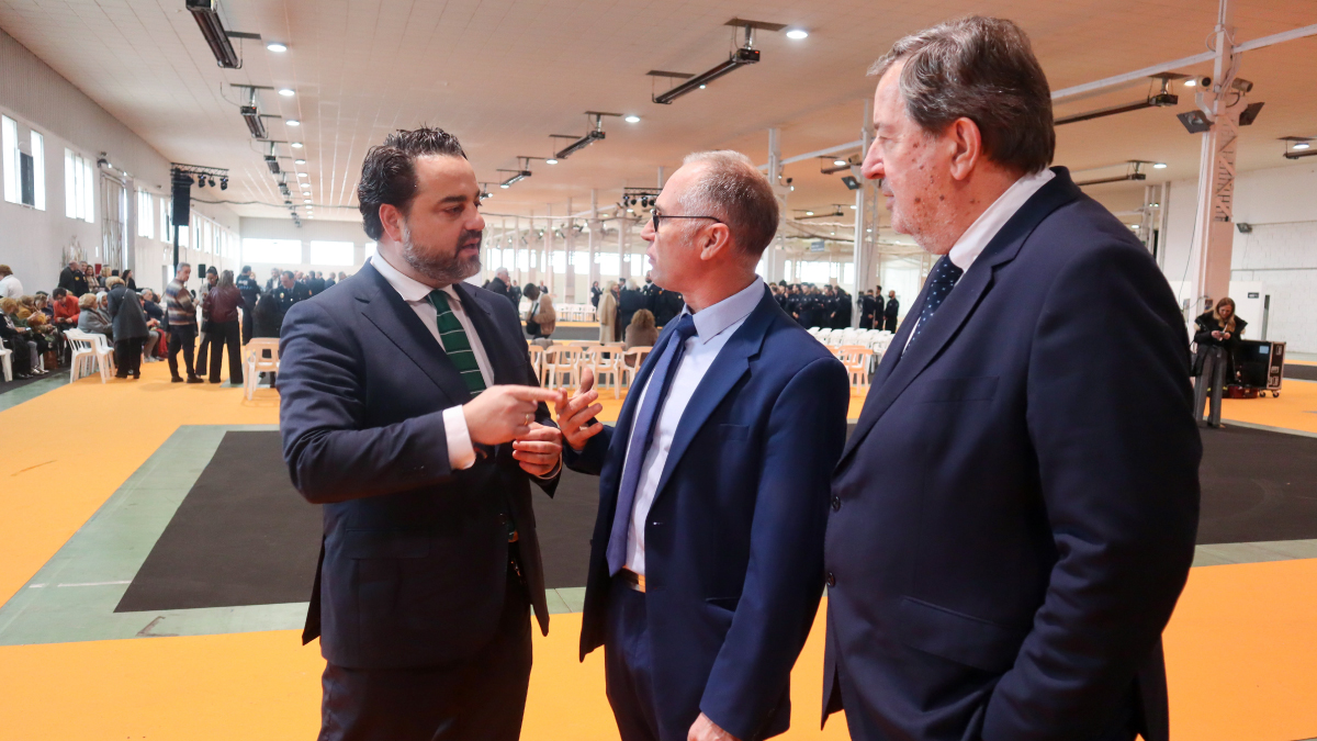 David Arranz, Carlos Andreu y Juan Vidal