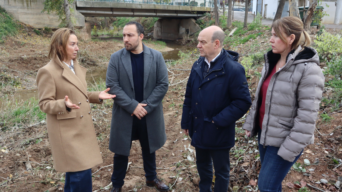 Carmen Rouco, Jesús García, Santiago Morón y Elisabet Carballo