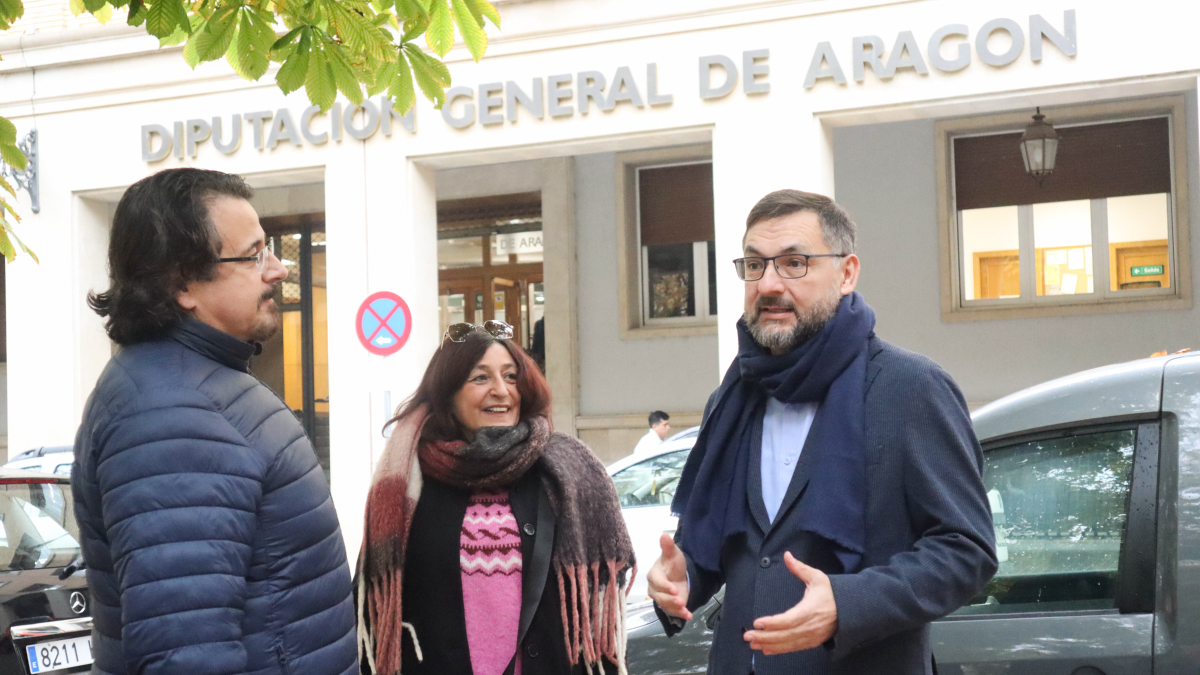 Fermín Civiac, José Luis rubió y Susana Magán