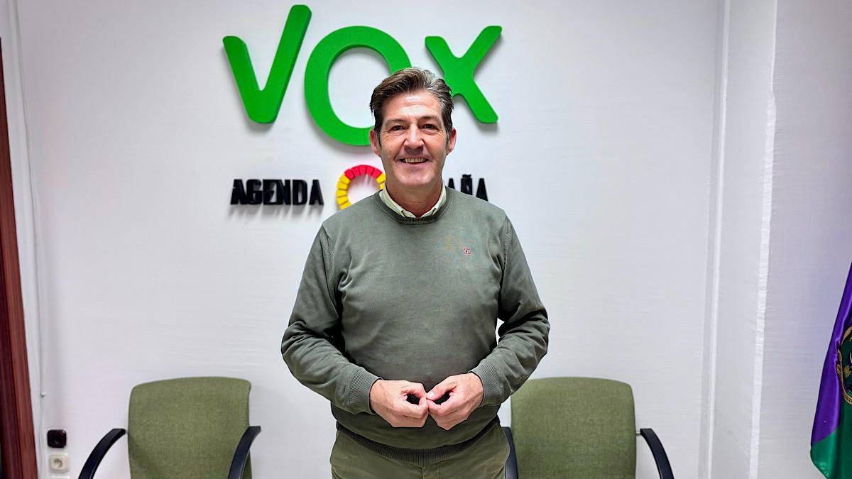 Antonio Alcázar, portavoz del Grupo Municipal VOX Málaga