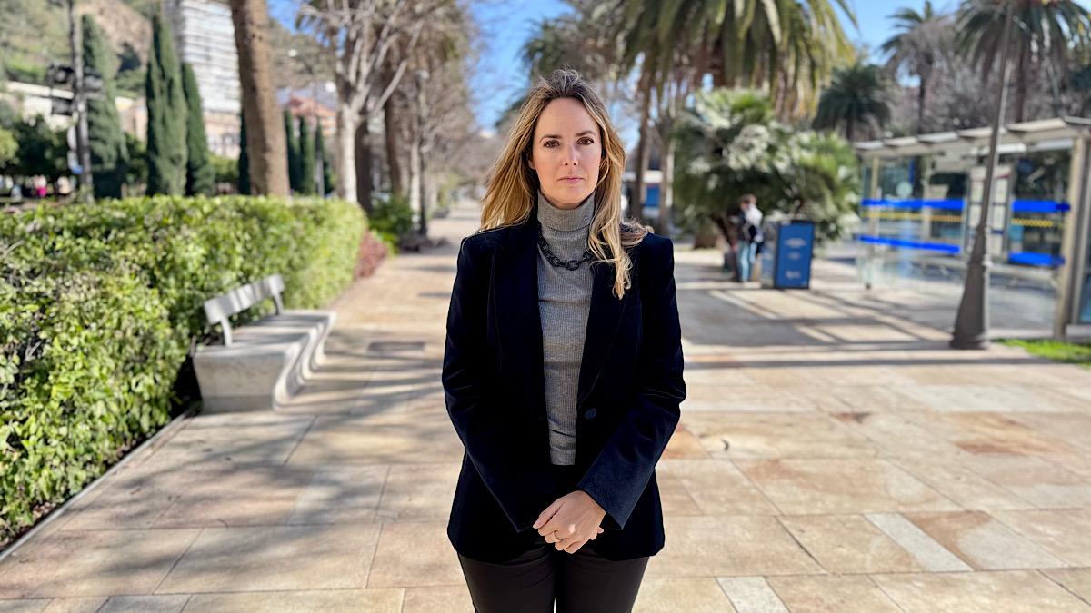 Yolanda Gómez, portavoz adjunta del Grupo Municipal VOX Málaga