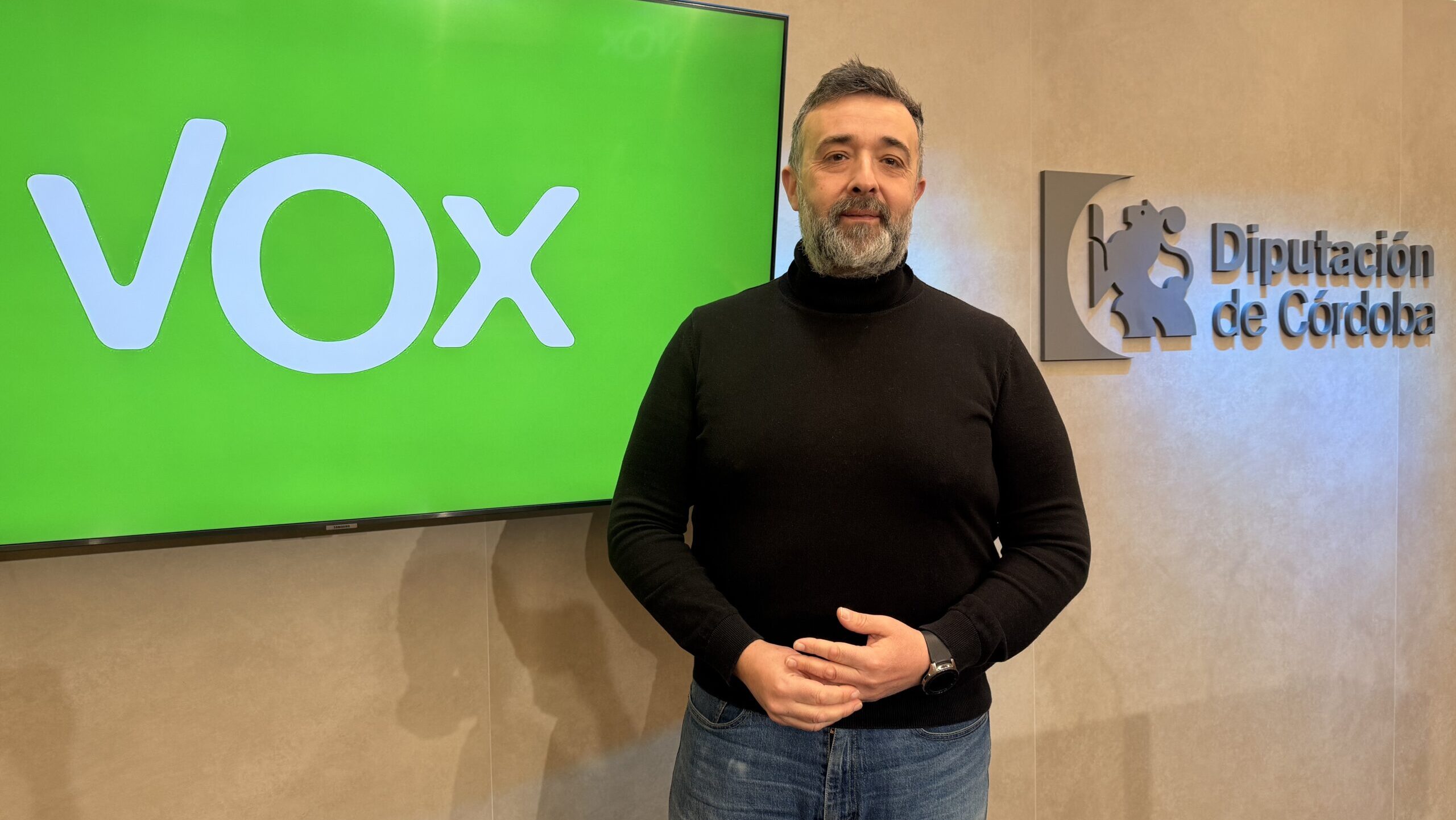 Rafael Saco, VOX Diputación Córdoba