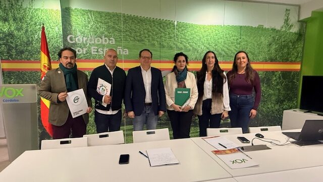 José Ramírez, Paula Badanelli, Marta León con sindicato CSIF Prisiones
