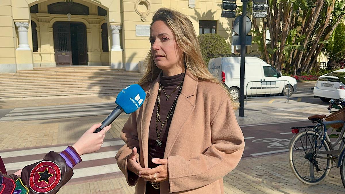 Yolanda Gómez, portavoz adjunta del Grupo Municipal VOX Málaga