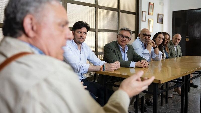 Pedro Palomeque, Manuel Gavira, Alejandro Hernández y Paula Badanelli