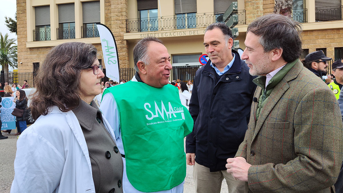 jose ortells protesta médicos cádiz