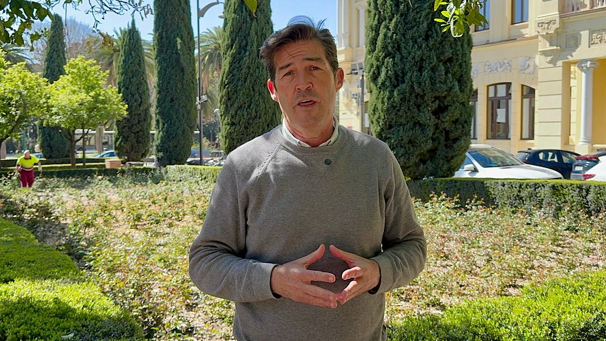 Antonio Alcázar, portavoz del Grupo Municipal VOX Málaga