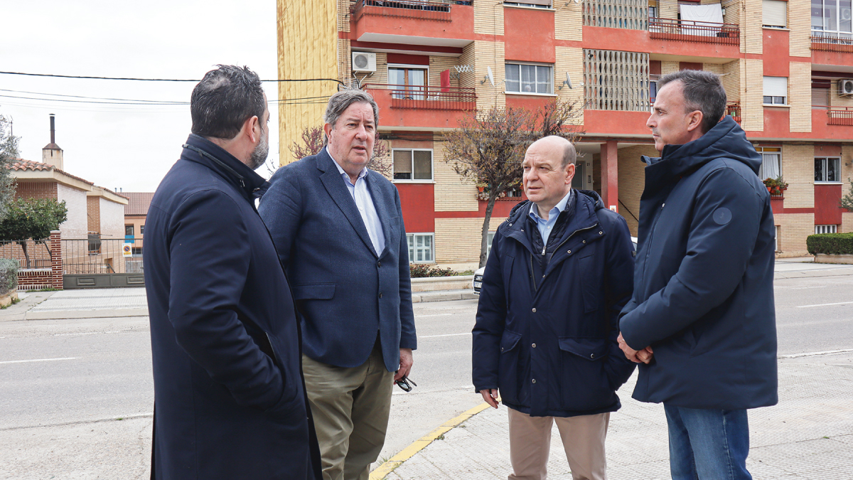 David Arranz, Juan Vidal, Santiago Morón y Francisco Berna