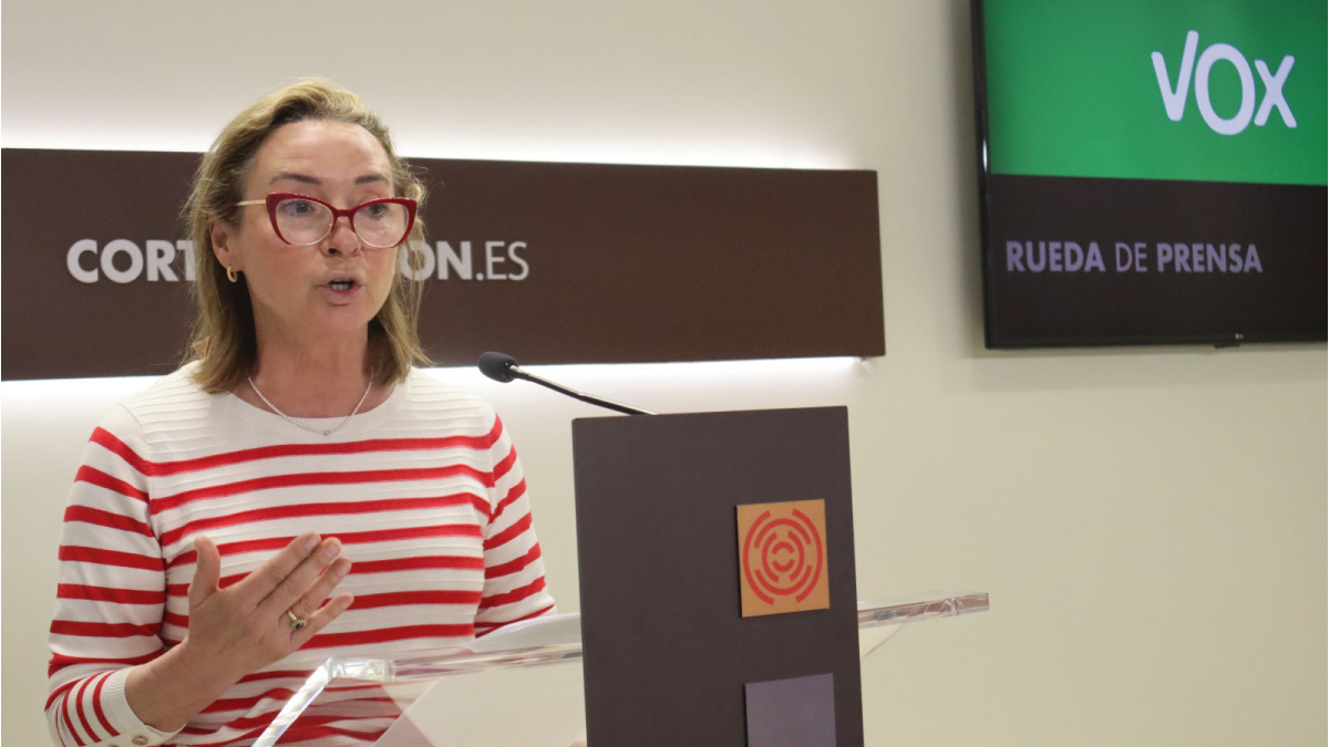 Carmen Rouco, en sala de prensa