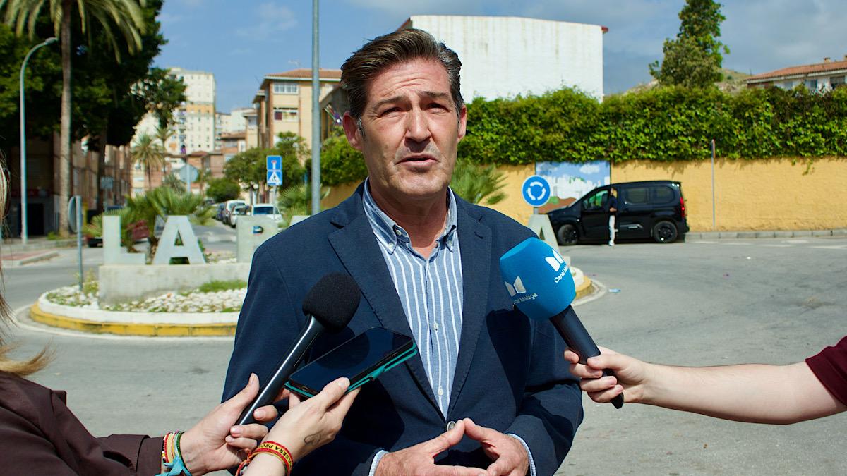 Antonio Alcázar en Palma Palmilla durante la rueda de prensa