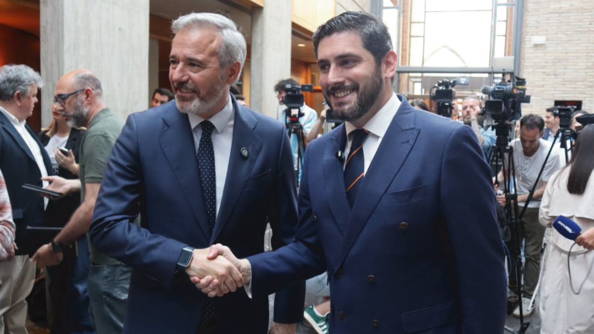 Alejandro Nolasco y Jorge Azcón