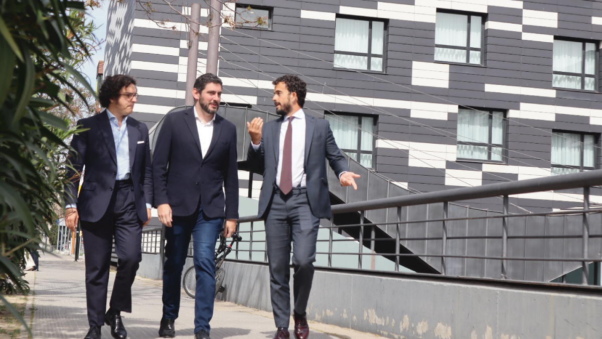 Alejandro Nolasco, José María Figaredo y Carlos Hernández Quero