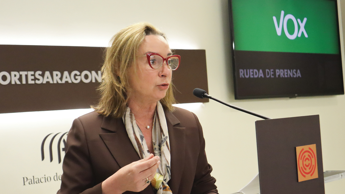 Carmen Rouco en sala de prensa