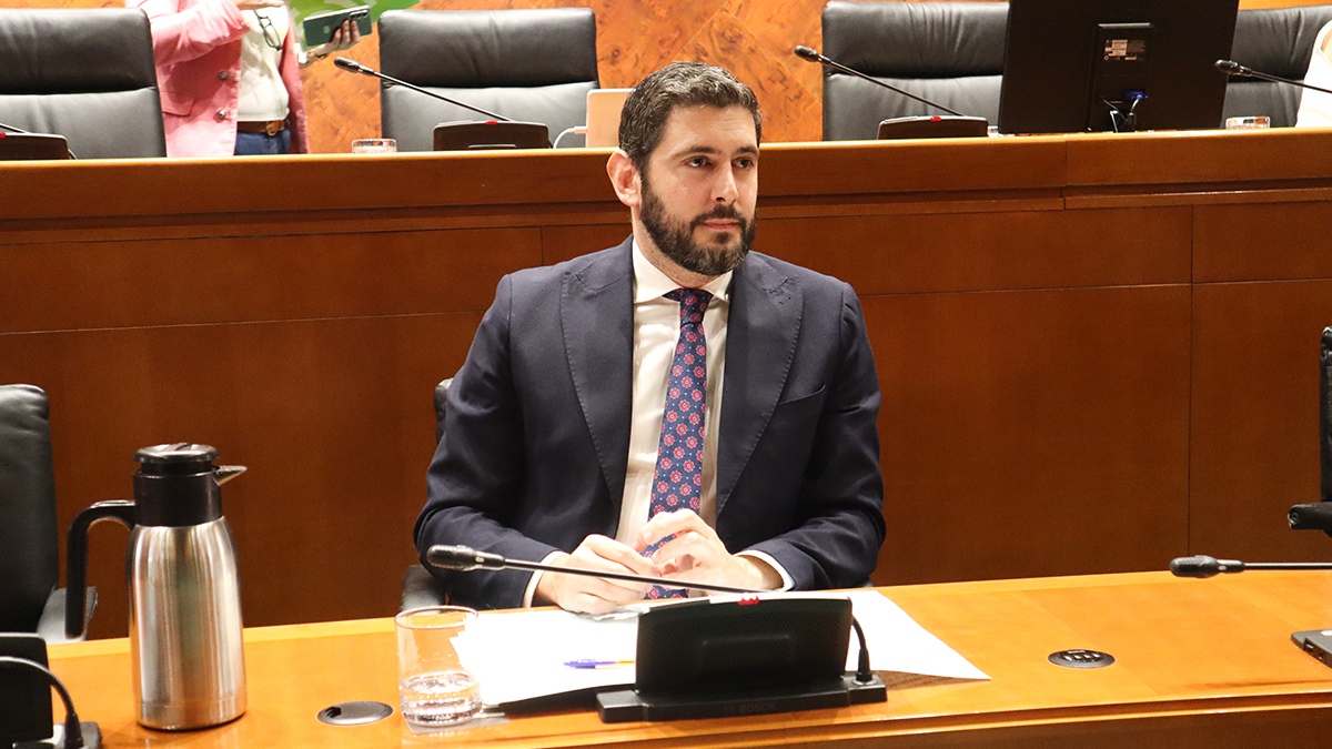 Alejandro Nolasco, en la comparecencia de esta tarde