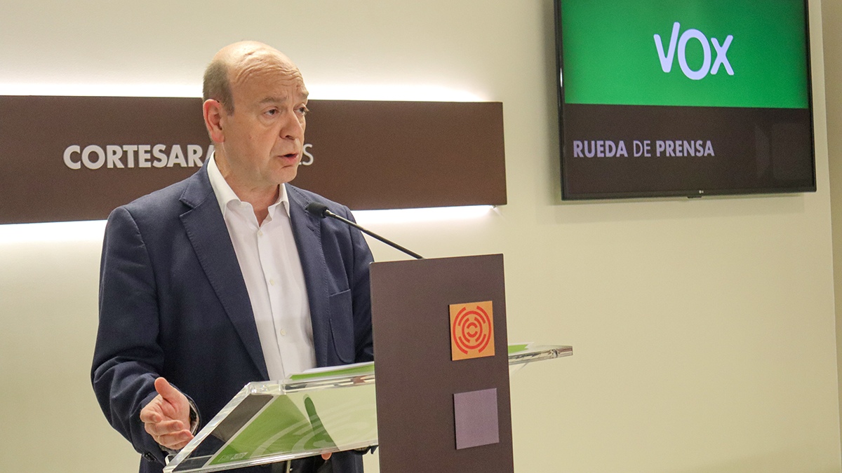 Santiago Morón sala de prensa