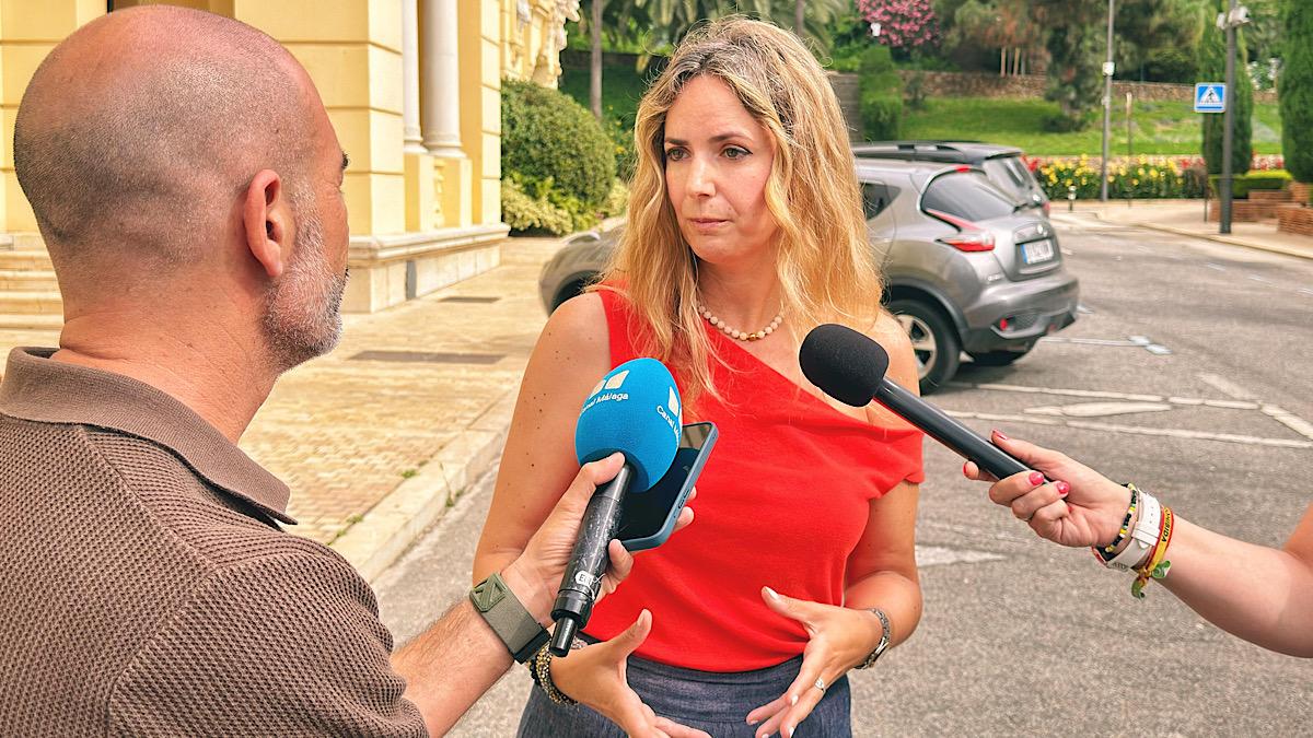 Yolanda Gómez, portavoz adjunta del Grupo Municipal VOX Málaga