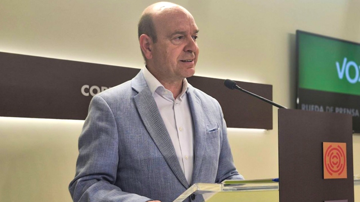 Santiago Morón, en sala de prensa