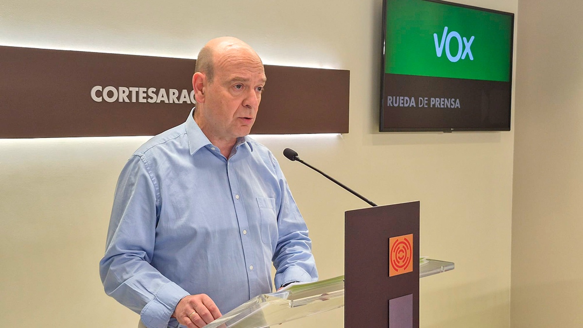 Santiago Morón, en sala de prensa