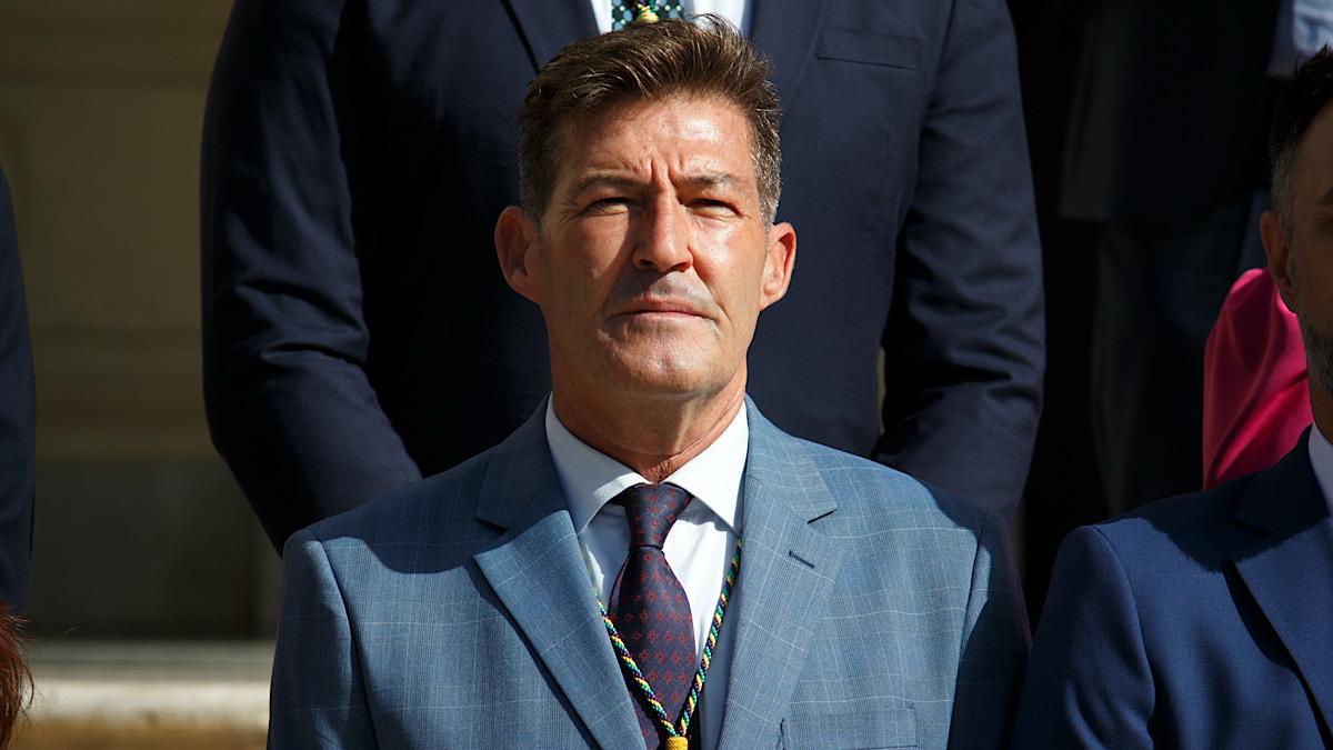 Antonio Alcázar, portavoz del Grupo Municipal VOX Málaga