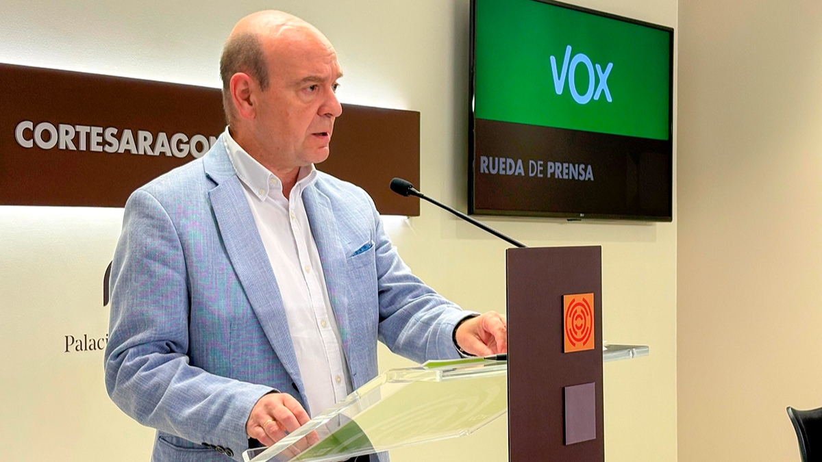 Santiago Morón, en sala de prensa